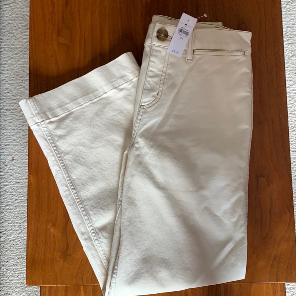 Lou & Grey High Rise Wide Leg Pants